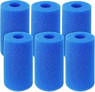 S-Union Type A Filter Sponge, Reusable and Washable Foam Pool Filter Cartridge, Intex Type A Pool, A