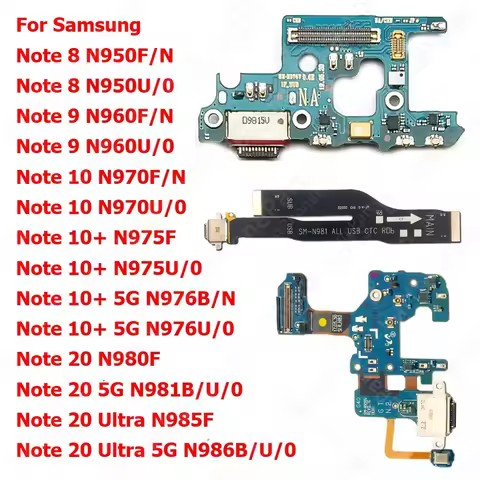 Charge Board For Samsung Galaxy Note 20 Ultra 8 9 10 Lite 10+ Plus 5G N960 N980 Charging Port PCB Pl