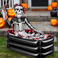 Halloween PVC Inflatable Ice Bucket Party Ice Bucket Halloween Decoration Inflatable Ghost Storage B