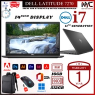 Dell Latitude 7320 i5 11th Gen 16GB 512GB Touch 2-in-1 & 7270 i7 6th Gen 8GB 256GB Business Laptop