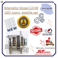 Alternator Nissan C22, B11, 130Y sunny, vanette van