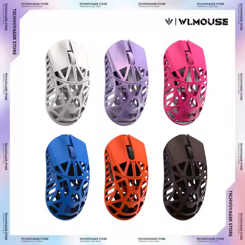 New WLmouse Beast X Max Gaming Mouse 8K PAW3950 Sensor Magnesium Alloy Lightweight FPS Customize Wir