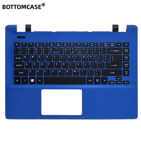 New For Acer Aspire E5-411 E5-421 E5-471 Laptop Top Case Upper Palmrest Cover Keyboard 60.MTJN7.018