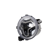 9นิ้ว Led ไฟหน้า Plug And Play Halo DRL ไฟเลี้ยวไฟหน้าสำหรับ2018-2021 -Wrangler JL JLU Gladiator