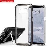 【促銷】spigen 適用于三星S8手機殼防摔S8 plus硅膠透明保護套輕薄帶支架手機殼