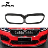 UI1G High quality Carbon Fiber F90 M5 Competition Car Kidney Grill Cover for BMW M5 LCI Competition 