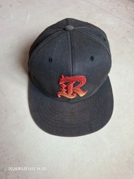 Rusty Flexfit 黑色棒球帽