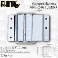 LARGE PATENT HINGE BC 08 128*101 HARDCASE SOUND SYSTEM