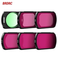 BRDRC Lens Filters for DJI Osmo Pocket 3 Camera UV CPL ND8/ND16ND32/ND64 Magnetic Filters Profession