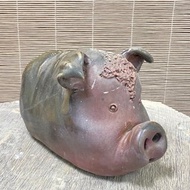 柴燒陶豬