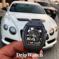 Activity Original Authentic Imported High-End Richard RM055 Transparent Hollow Non-Mechanical Watch 