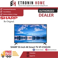 SHARP 55 Inch 4K Smart TV 4T-C55EJ2X