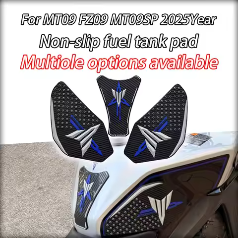 For YAMAHA MT09 V4 MT-09 MT 09 SP FZ 09 SP 2025 2026 Anti Slip Sticker Rubber Tank Pad Motorcycle St
