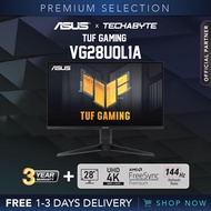 [FAST SHIP] Asus TUF Gaming VG28UQL1A | 28" 4K UHD | IPS | 144Hz | 1ms |  F-Sync Premium Flat Gaming Monitor