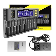 Liitokala Lii-s12 18650 สําหรับ 1.2v 3.7V 9V 14500 17500 26650 AA AAA NiMH/CD แบตเตอรี่ลิเธียมแบบชาร