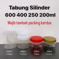 Cylinder Jar 200ml 250ml 400ml 600ml Food Container