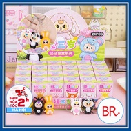 Blind box keychain Baby three, Labubu, Capybara - Secret Blind box hot keychain 2025, Baby gift, Oct