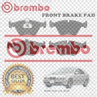 BREMBO BMW E39 520i 523i 525i 528i Front Rear Disc Brake Pad