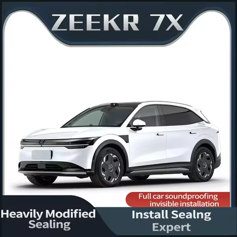 For ZEEKR 7X Acoustic seal strip seamless dustproof Fill door gap Car sealing strip Add a seal to th