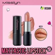 Mattastic Matte Lipstick, Highly Pigmented Matte Lipstick, Long-Lasting Velvety Smooth Sensual Deep 