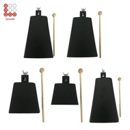 [Lovoski] Cowbell with Stick Music Cowbell for Sport Events Celebration Football Games