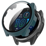 Tempered Glass Screen Protector For Garmin Forerunner 965 PC Case Protective Cover For Garmin Foreru