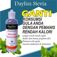 Gula Stevia cair gula diet 0 kalori sweetener terapi diet dan diabetes Alami obat terapi diabetes