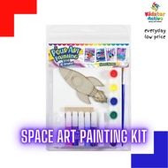 Pour Art Painting Kit With 3D Frame - Space Theme
