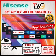 [FREE SHIP + GIFT] Hisense 32" / 40" /43"  Vidaa Smart Full HD MYTV Built-in LED TV (32") 32A4000K 4