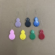 1Pc Plastic Material Is Convenient Fast and Convenient The Shape of A Gourd Is Used for Threading Ne