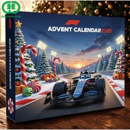 New Product F1 Advent Countdown Calendar Mystery Box Christmas Tree Decoration Acrylic Pendant