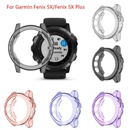 for Garmin Fenix 5X/Fenix 5X Plus Watch Protective Case Soft TPU Cover Ultra Thin Protector Shell