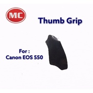 Camera accessories Rubber Grip on Thumb for Canon Eos 550D Thumb Grip