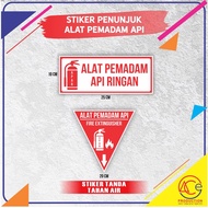 FIRE EXTINGUISHER STICKER FIRE EXTINGUISHER STICKER