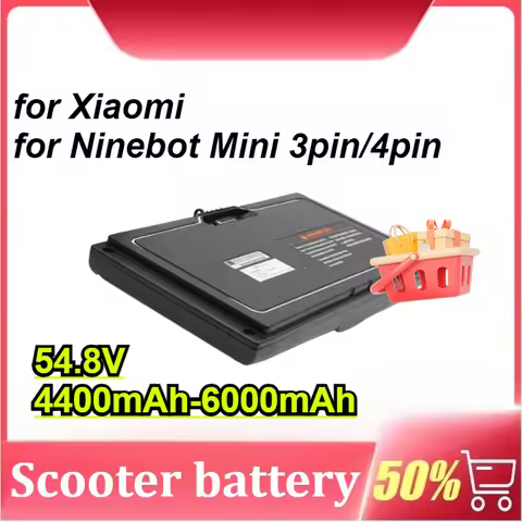 For Xiaomi for Ninebot 54.8V 4400mAh-6000mAh Electric Scooter Balance Car Rechargeable Battery 3pin 