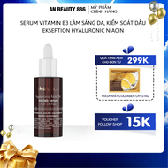 Serum HA + 5% B3 Giúp Sáng Da Mờ Thâm Mụn Ekseption Hyaluronic Niacin 75ml