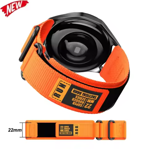 22MM Nylon Watch Band For Huawei Watch 4 46mm 4Pro 48mm GT3 GT3 Pro Bracelet Compatible With Huawei 