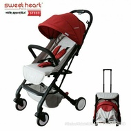 Compact Stroller ST333 Sweetheart Paris ( Newborn ~15kg) Cabin Size Stroller Travel | Kids Baby Stro