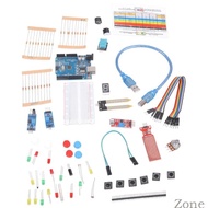ZONG Handy-Portable Resistor Kit for Starter Diy Kit  R3 Led Potentiometer Tact-Switch Pin Header Br