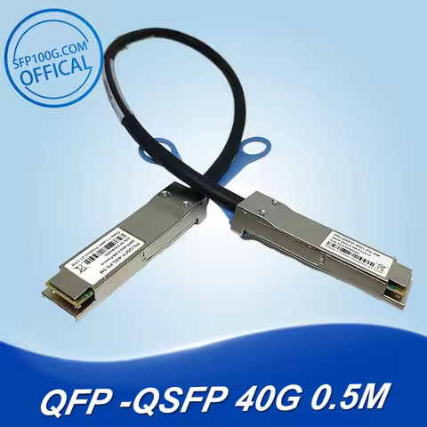 40G QSFP+ DAC Cable - 40GBASE-CR4 Passive Direct Attach Copper Twinax for Cisco QSFP-H40G-CU1M, 1-Me