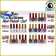 ☂ ◶ ∆ YOKO Nail Polish Set 6pcs 9.9ml