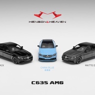 HH Model 1: 64 Mercedes-Benz C63 AMG W205 Simulation Alloy Car Model Collection Ornaments