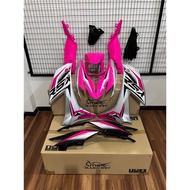 MAGIC BOY COVER SET CUSTOM HONDA RSX150 WINNER PINK-BLACK 2025 🩷