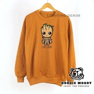 MEN'S CREWNECK IM GROOT OVERSIZE MEN'S CREWNECK MEN'S CREWNECK DISTRO CREWNECK