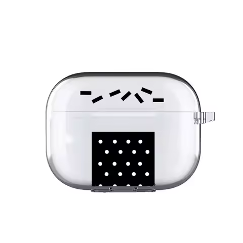 JIns Sleeping Bear Earphones Case For AirPods 1 2 3 4 Pro Pro2 Pro3 Transparent Soft Protective Cove
