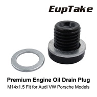 Engine Oil Drain Plug M14x1.5 N0160276 For Audi A4 A6 A8 Q5 Q7 S5 S6 S8 VW Touareg Porsche Cayenne P