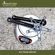 CS168ph Ace Crank Arm Set For Brompton Folding Bicycle Parts &amp; Accessories