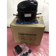 (New) QD65H 1/6HP Refrigerator Compressor R134a gas (Set) Refrigeration /Peti Sejuk/Ais SparePart