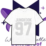 KPOP BTS JUNGKOOK T-Shirt Size 97 Sports Suit