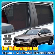 For Volkswagen VW Tiguan ALLSPACE BW 2016-2023 Magnetic Car Window SunShade Shield Front Windshield 
